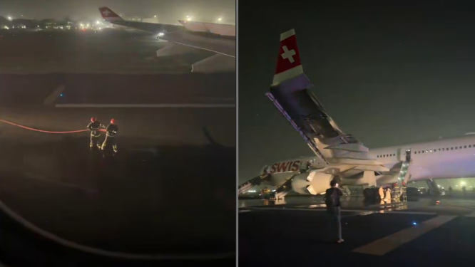 هند؛ د الوتکې انجڼ کې د اورلګېدنې له امله ۶ تنه ټپیان شوي