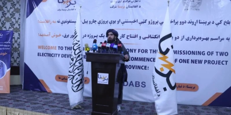 بلخ؛ د ۵۲۳ میلیونه افغانیو په لګښت د برېښنا ۲ پروژې بشپړې شوې