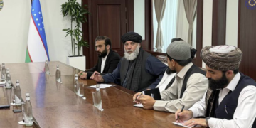 نورالدین عزیزي د ازبکستان د لومړي وزیر له مرستیال سره کتلي