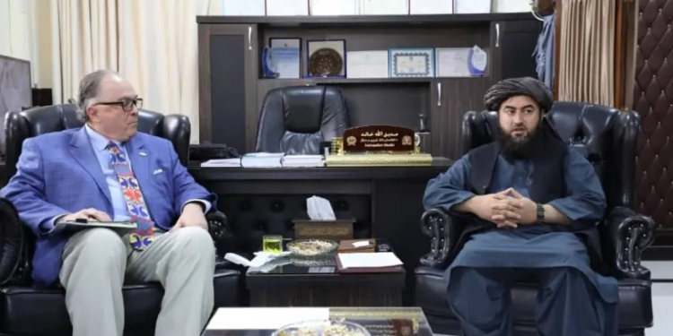 د افغانستان او امریکا د سوداګرۍ د پراختیا پر لارو چارو خبرې شوې