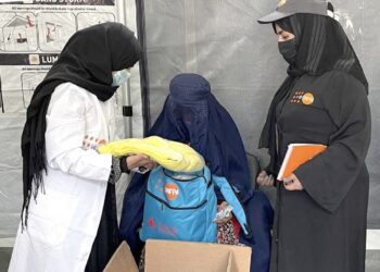 یو اېن اېف پي اې:نورستان کې سېلاب‌ځپلو ښځو ته روغتیايي خدمات وړاندې کوو