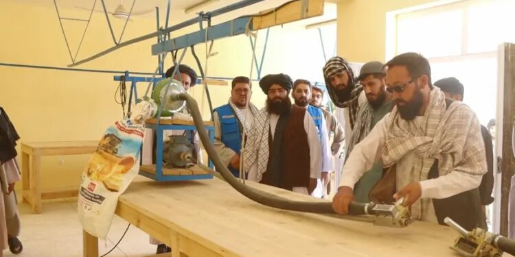 جوزجان؛ د غالۍ اوبدلو ۲ نوي مرکزونه پرانیستل شوي دي