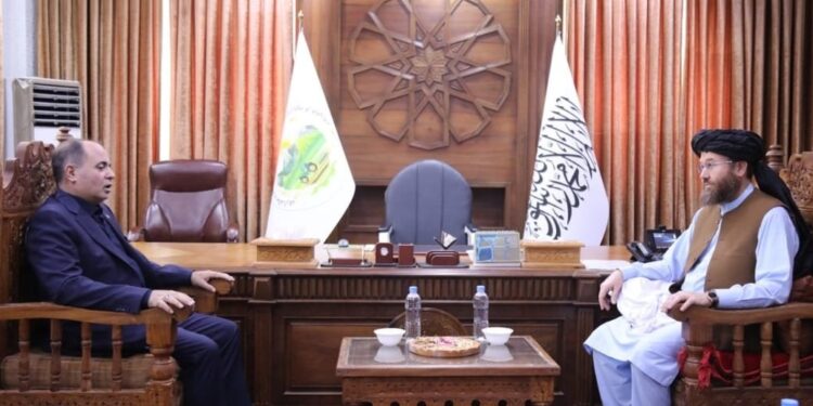 د افغانستان او ایران د کرنې وزیرانو د کرنیزو همکاریو پر پراختیا خبرې کړې