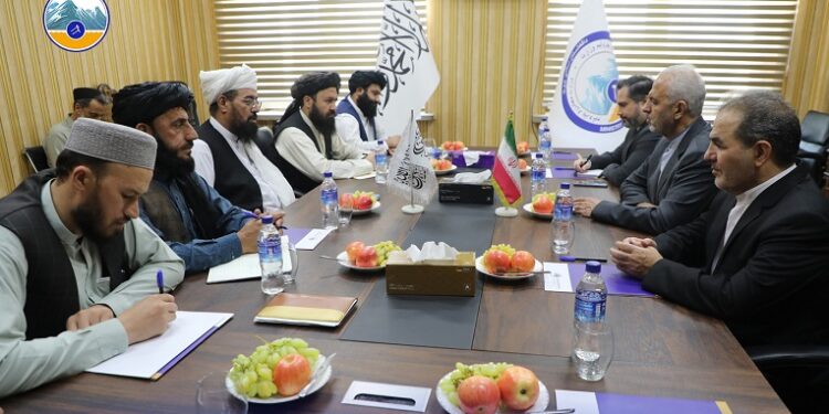 افغانستان او ایران؛ د اقتصادي همکاریو او کانونو پر پراختیا خبرې کړې