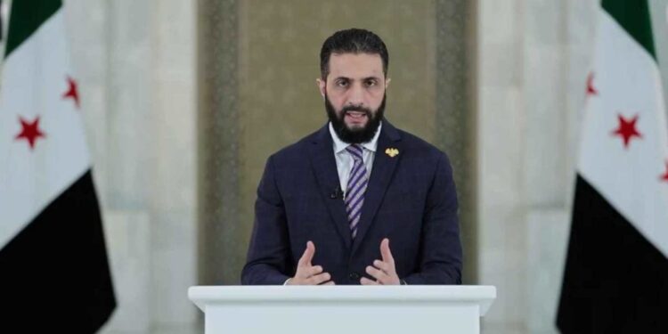 الشرع:د سوریې له تور نوملړه د ایستلو د امریکا پرېکړه مهم ګام دی