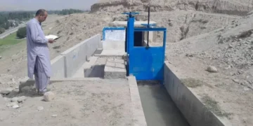 بدخشان؛ د ۱۲۰ میلیونه افغانیو په لګښت ۴ د اوبو لګولو کانالونه بشپړ شوي
