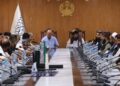 د ازبکستان ۱۶ کسیز سوداګریز پلاوی کندوز ته تللی