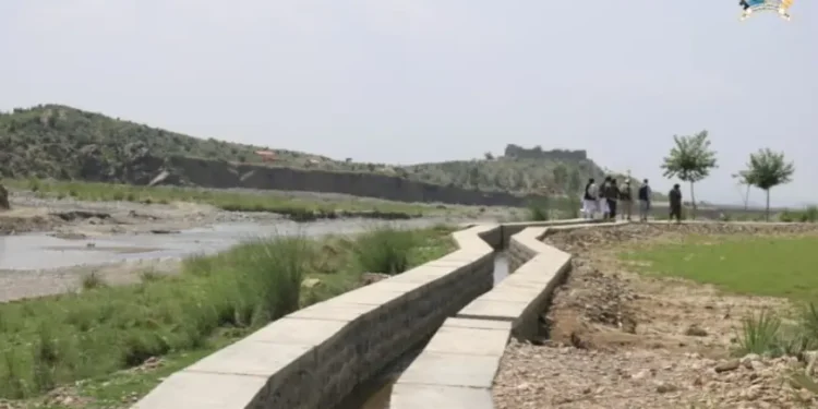 خوست کې ۱۲ پرمختیايي پروژې ګټې اخیستنې ته وسپارل شوې